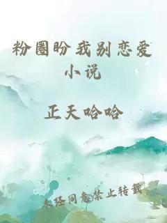 粉圈盼我別戀愛小說