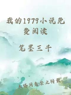 我的1979小說免費閱讀
