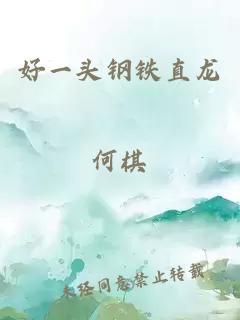 好一頭鋼鐵直龍